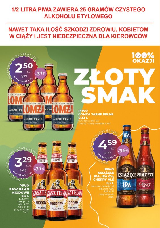 Duży Ben - gazetka promocyjna Gazetka piwna od środy 10.09 do wtorku 23.09 - strona 8