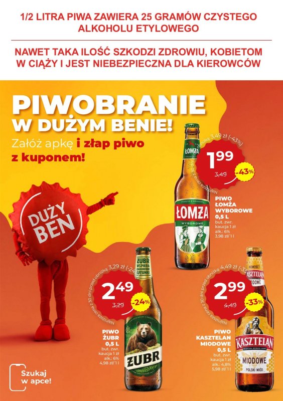 Duży Ben - gazetka promocyjna Gazetka piwna od środy 08.10 do wtorku 21.10 - strona 2