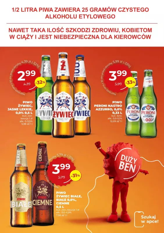 Duży Ben - gazetka promocyjna Gazetka piwna od środy 08.10 do wtorku 21.10 - strona 3
