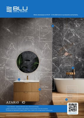 Blu Salony Łazienek - gazetka promocyjna Gazetka od wtorku 01.07 do piątku 31.10
