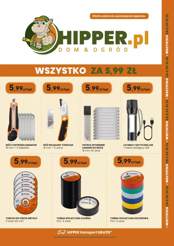 HIPPER.pl - gazetka promocyjna Gazetka od środy 16.10 