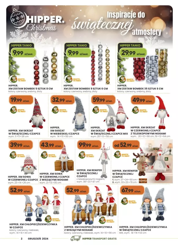 HIPPER.pl - gazetka promocyjna Gazetka od czwartku 28.11 do niedzieli 15.12 - strona 2