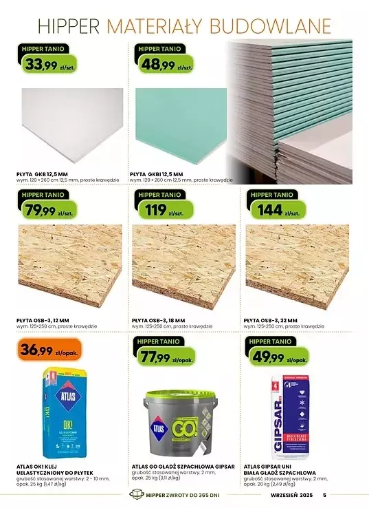 HIPPER.pl - gazetka promocyjna Gazetka od czwartku 28.08 do niedzieli 14.09 - strona 5