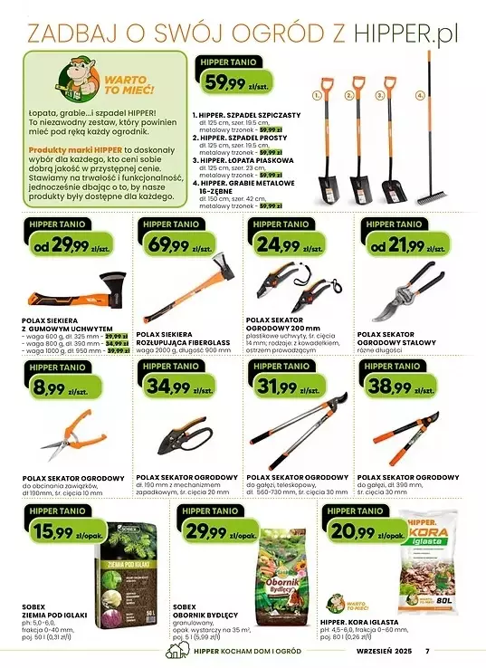 HIPPER.pl - gazetka promocyjna Gazetka od czwartku 28.08 do niedzieli 14.09 - strona 7