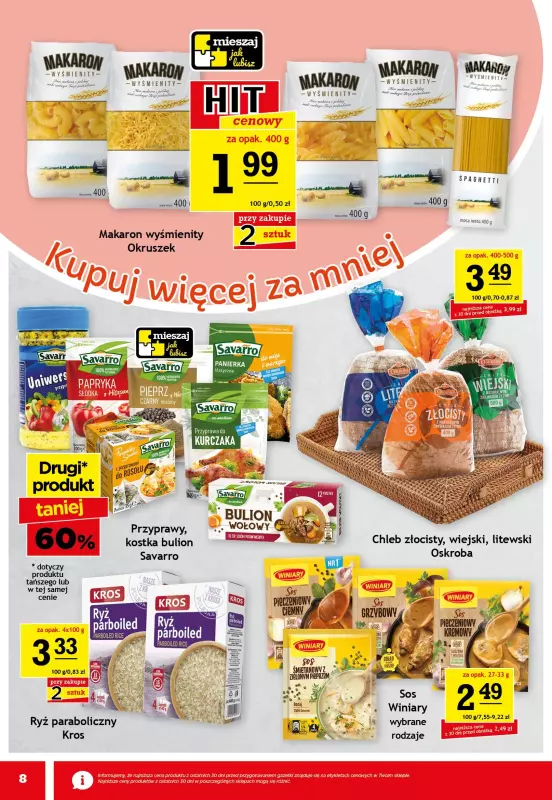 Gram Market - gazetka promocyjna Gazetka od środy 08.01 do wtorku 14.01 - strona 8