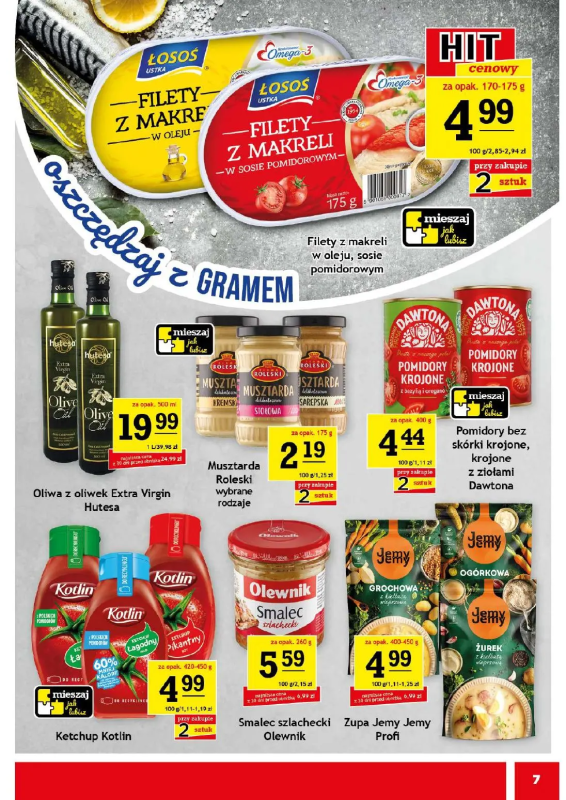 Gram Market - gazetka promocyjna Gazetka  do wtorku 01.04 - strona 7