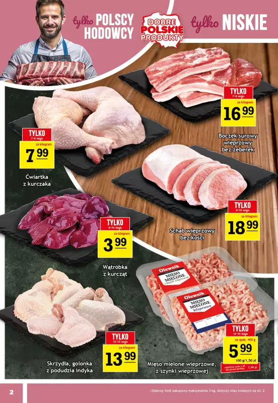 Gram Market - gazetka promocyjna Gazetka od środy 07.05 do wtorku 13.05 - strona 2