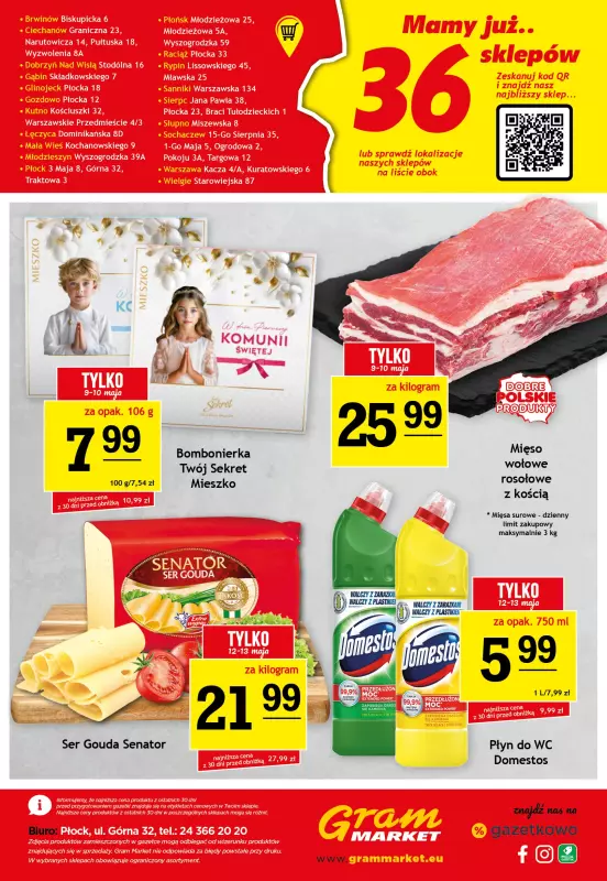 Gram Market - gazetka promocyjna Gazetka od środy 07.05 do wtorku 13.05 - strona 16