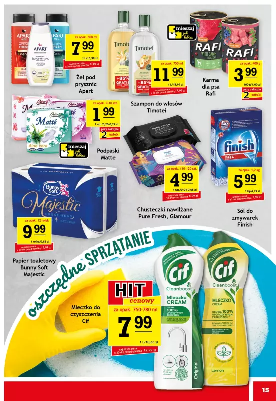 Gram Market - gazetka promocyjna Gazetka od środy 07.05 do wtorku 13.05 - strona 15