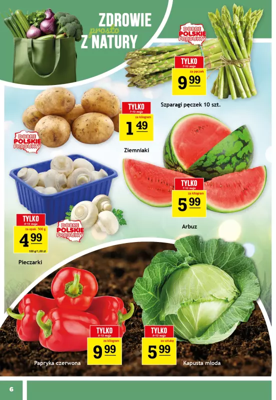 Gram Market - gazetka promocyjna Gazetka od środy 07.05 do wtorku 13.05 - strona 6