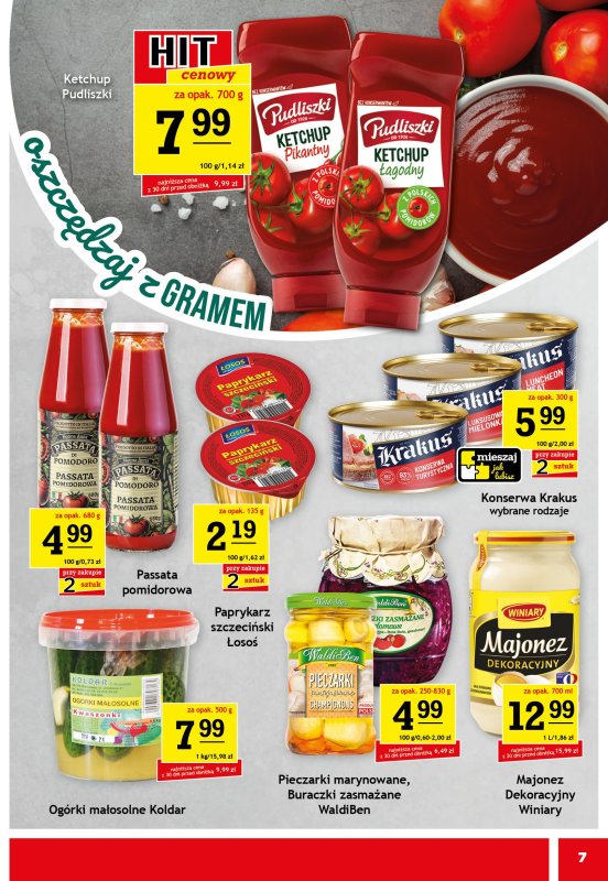 Gram Market - gazetka promocyjna Gazetka od środy 07.05 do wtorku 13.05 - strona 7