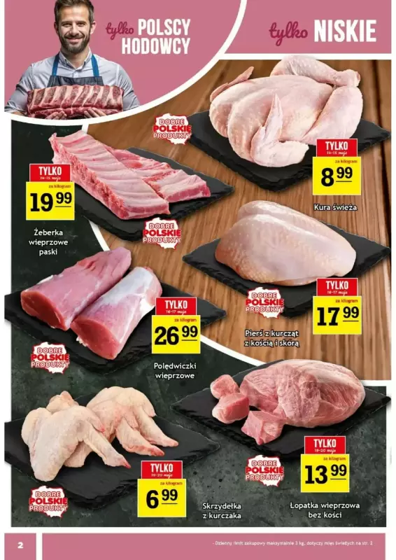 Gram Market - gazetka promocyjna Gazetka od środy 14.05 do wtorku 20.05 - strona 2