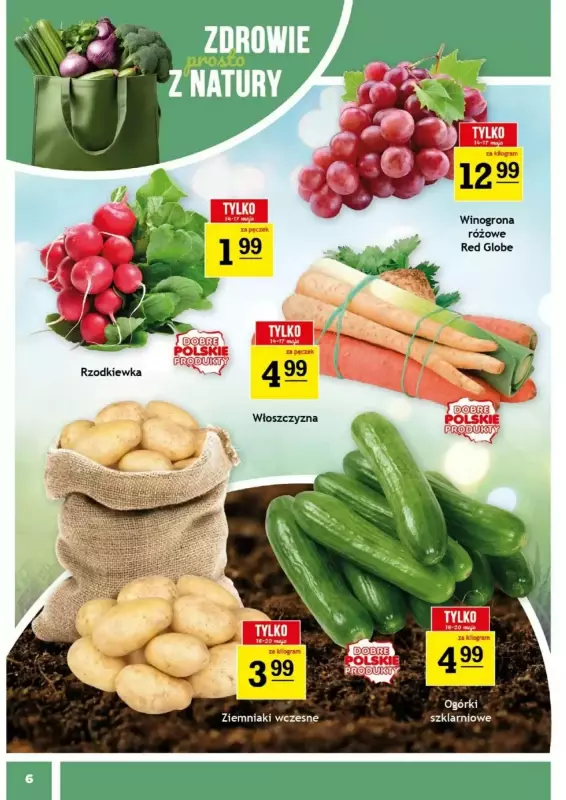 Gram Market - gazetka promocyjna Gazetka od środy 14.05 do wtorku 20.05 - strona 6