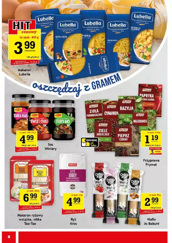 Gram Market - gazetka promocyjna Gazetka od środy 21.05 do wtorku 27.05 - strona 8