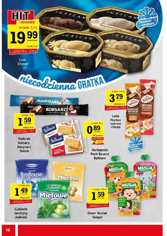 Gram Market - gazetka promocyjna Gazetka od środy 21.05 do wtorku 27.05 - strona 12
