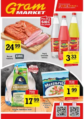 Gram Market - gazetka promocyjna Gazetka  do wtorku 27.05
