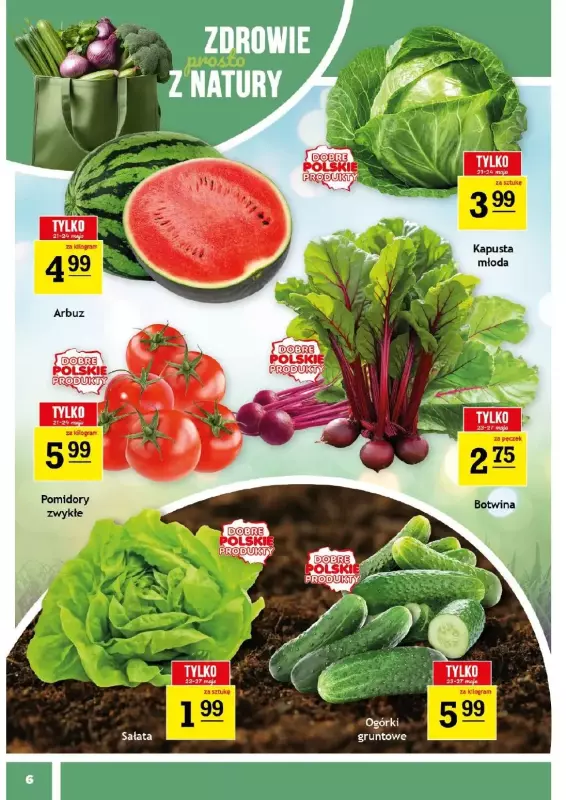 Gram Market - gazetka promocyjna Gazetka od środy 21.05 do wtorku 27.05 - strona 6