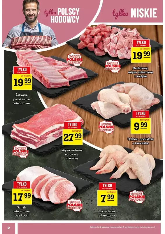 Gram Market - gazetka promocyjna Gazetka  do wtorku 10.06 - strona 2