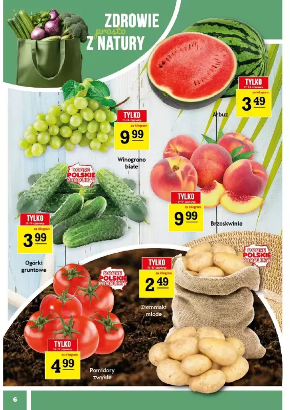 Gram Market - gazetka promocyjna Gazetka  do wtorku 17.06 - strona 6