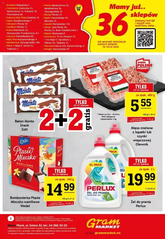 Gram Market - gazetka promocyjna Gazetka od środy 18.06 do wtorku 24.06 - strona 16