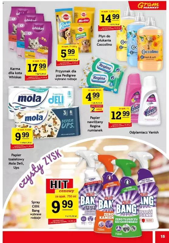 Gram Market - gazetka promocyjna Gazetka od środy 18.06 do wtorku 24.06 - strona 15