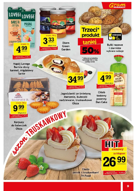 Gram Market - gazetka promocyjna Gazetka od środy 25.06 do wtorku 01.07 - strona 9