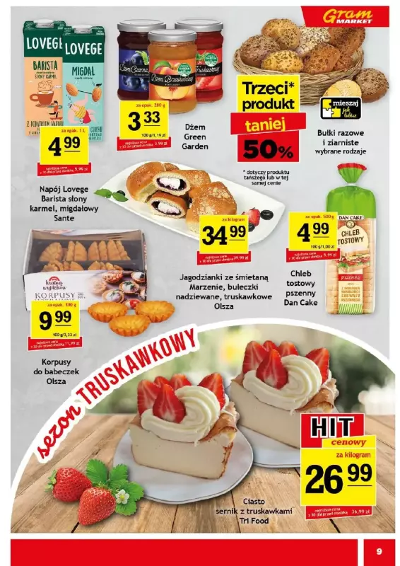 Gram Market - gazetka promocyjna Gazetka od środy 25.06 do wtorku 01.07 - strona 9