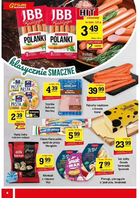 Gram Market - gazetka promocyjna Gazetka od środy 25.06 do wtorku 01.07 - strona 4
