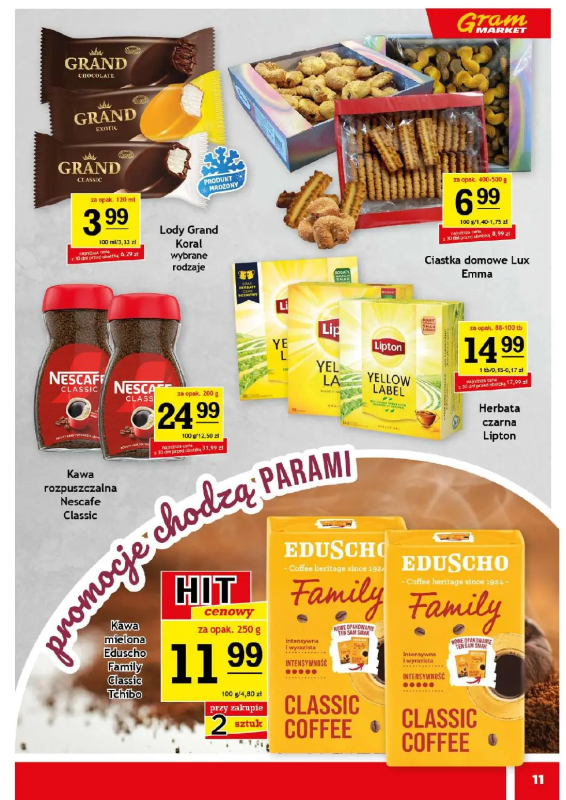 Gram Market - gazetka promocyjna Gazetka od środy 25.06 do wtorku 01.07 - strona 11