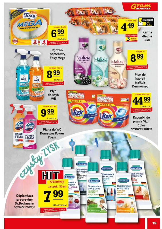 Gram Market - gazetka promocyjna Gazetka od środy 25.06 do wtorku 01.07 - strona 15