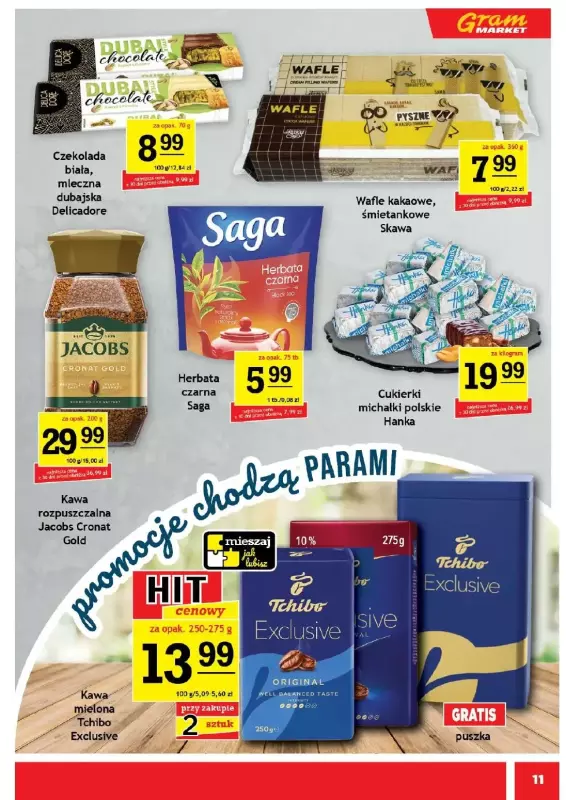 Gram Market - gazetka promocyjna Gazetka od środy 02.07 do wtorku 08.07 - strona 11