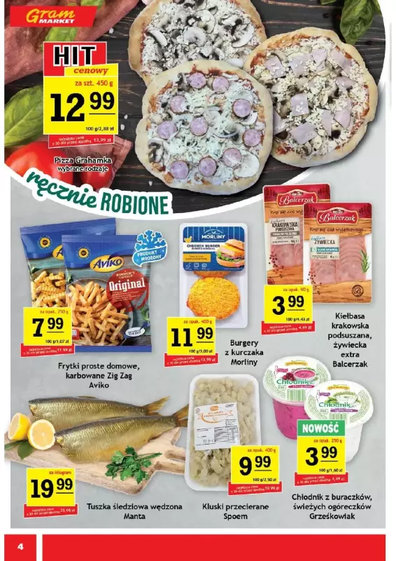 Gram Market - gazetka promocyjna Gazetka od środy 02.07 do wtorku 08.07 - strona 4