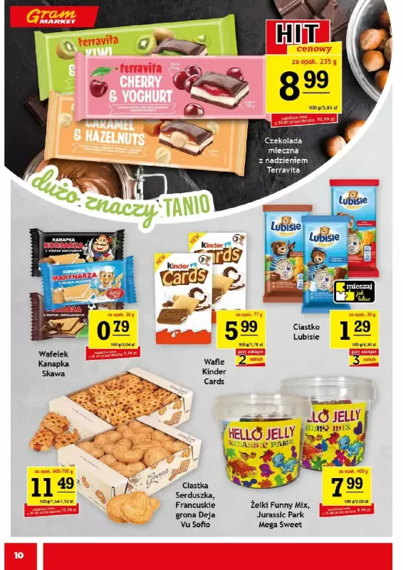 Gram Market - gazetka promocyjna Gazetka od środy 09.07 do wtorku 15.07 - strona 10