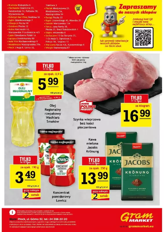 Gram Market - gazetka promocyjna Gazetka od środy 09.07 do wtorku 15.07 - strona 16