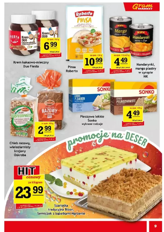 Gram Market - gazetka promocyjna Gazetka od środy 09.07 do wtorku 15.07 - strona 9