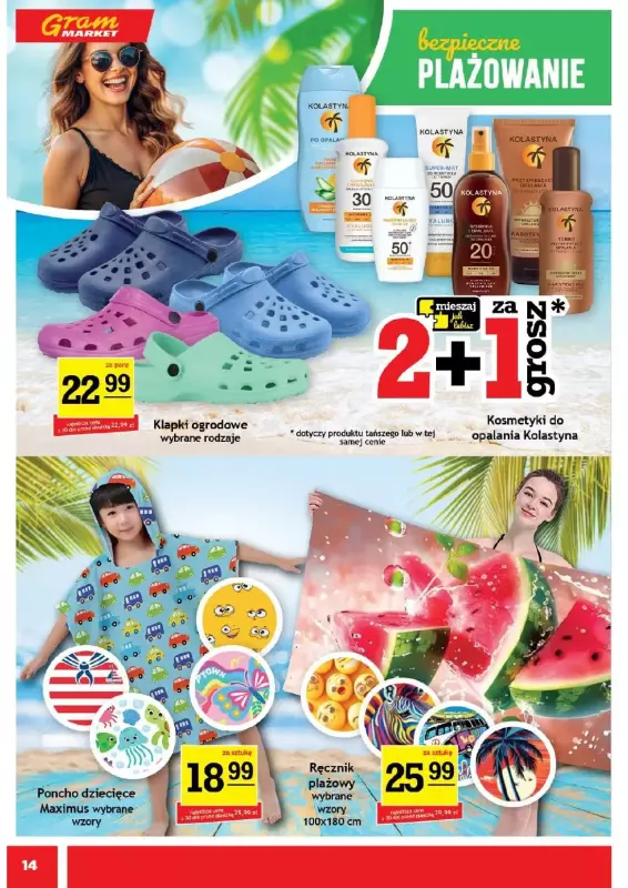 Gram Market - gazetka promocyjna Gazetka od środy 16.07 do wtorku 22.07 - strona 14
