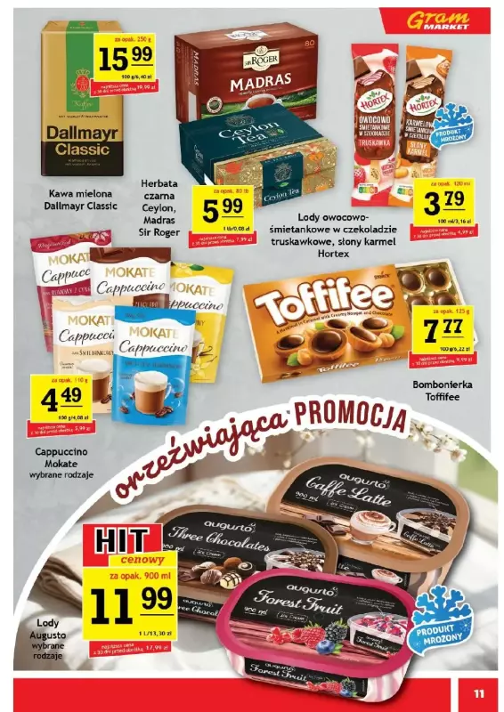 Gram Market - gazetka promocyjna Gazetka od środy 16.07 do wtorku 22.07 - strona 11