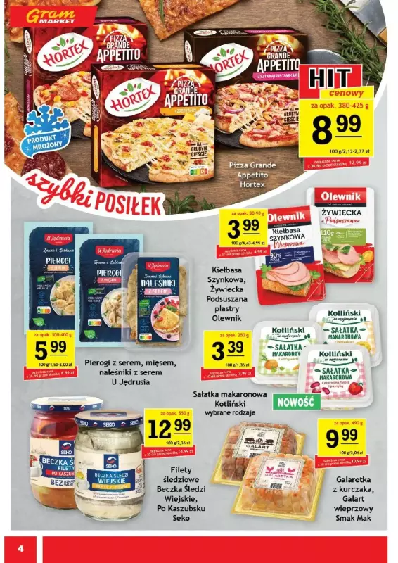 Gram Market - gazetka promocyjna Gazetka od środy 16.07 do wtorku 22.07 - strona 4