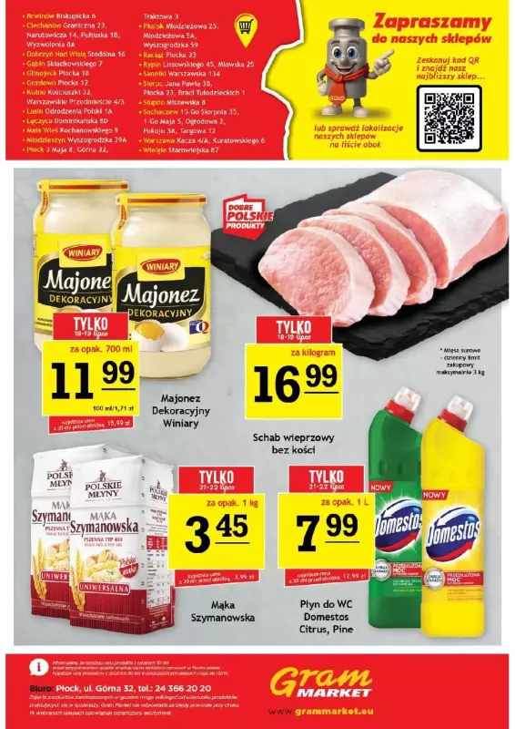 Gram Market - gazetka promocyjna Gazetka od środy 16.07 do wtorku 22.07 - strona 16