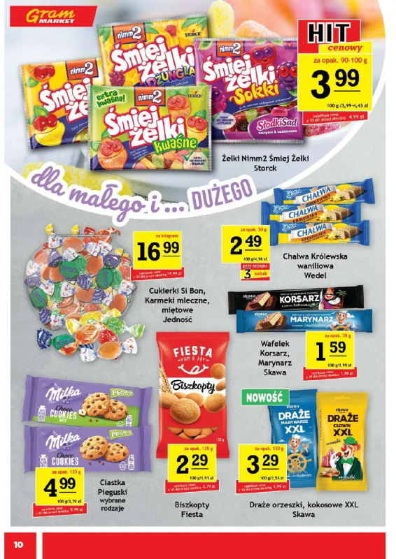 Gram Market - gazetka promocyjna Gazetka  do wtorku 22.07 - strona 10
