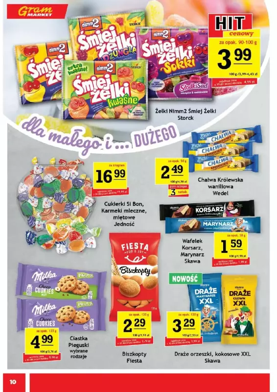 Gram Market - gazetka promocyjna Gazetka od środy 16.07 do wtorku 22.07 - strona 10