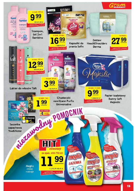 Gram Market - gazetka promocyjna Gazetka od środy 23.07 do wtorku 29.07 - strona 15