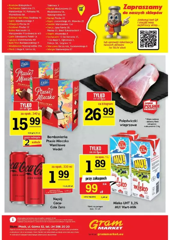 Gram Market - gazetka promocyjna Gazetka od środy 23.07 do wtorku 29.07 - strona 16