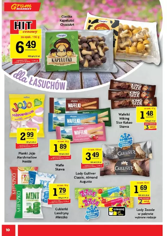 Gram Market - gazetka promocyjna Gazetka od środy 23.07 do wtorku 29.07 - strona 10