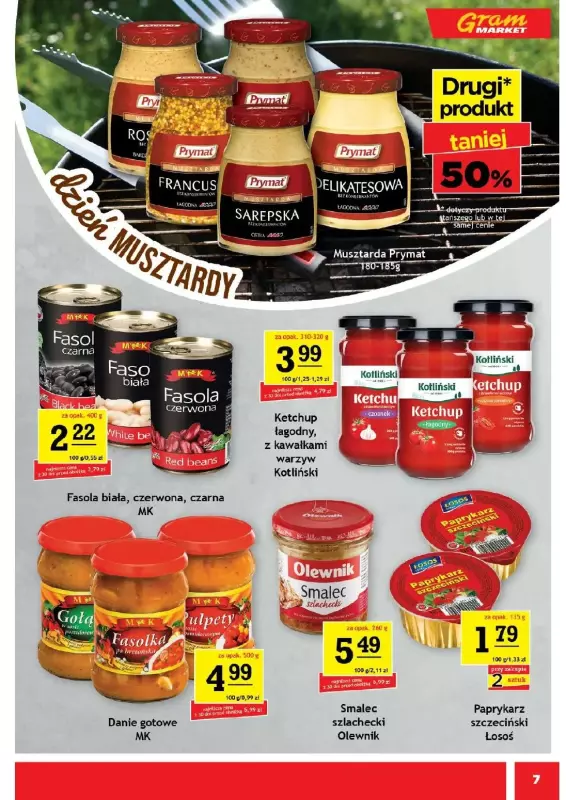 Gram Market - gazetka promocyjna Gazetka  do wtorku 05.08 - strona 7