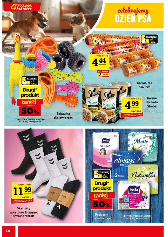 Gram Market - gazetka promocyjna Gazetka od środy 20.08 do wtorku 26.08 - strona 14