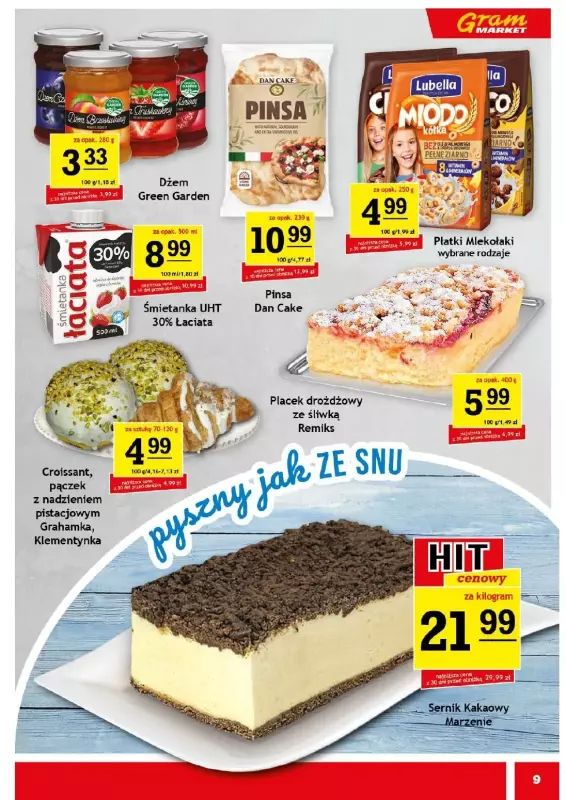 Gram Market - gazetka promocyjna Gazetka od środy 20.08 do wtorku 26.08 - strona 9
