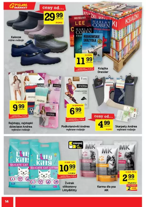 Gram Market - gazetka promocyjna Gazetka od środy 10.09 do wtorku 16.09 - strona 14