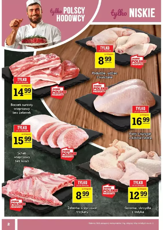 Gram Market - gazetka promocyjna Gazetka od środy 24.09 do wtorku 30.09 - strona 2