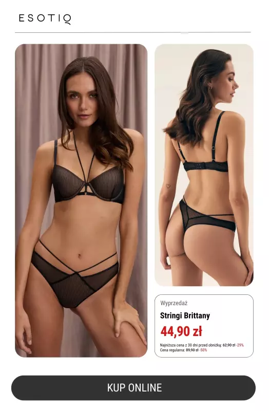 Esotiq - gazetka promocyjna Majtki 4 za 169 zł   - strona 2